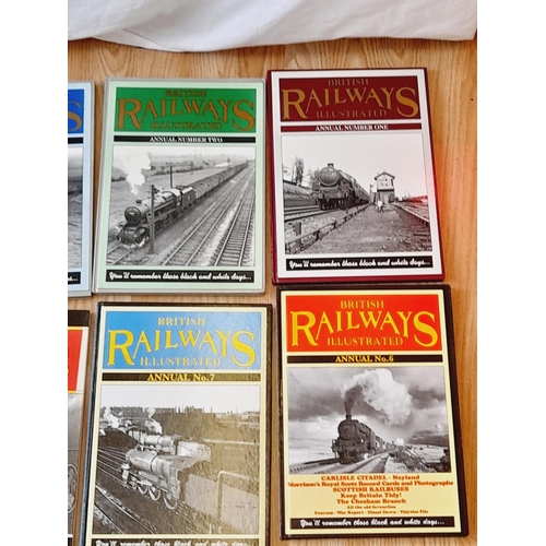 241 - Collection of Railway Related Reference Books (14) to include Volumes 1-14 British Railways Illustra... 