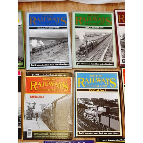 241 - Collection of Railway Related Reference Books (14) to include Volumes 1-14 British Railways Illustra... 