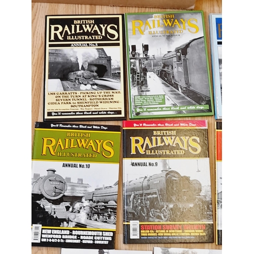 241 - Collection of Railway Related Reference Books (14) to include Volumes 1-14 British Railways Illustra... 