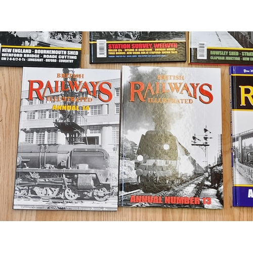 241 - Collection of Railway Related Reference Books (14) to include Volumes 1-14 British Railways Illustra... 