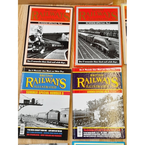 242 - Collection of Railway Related Reference Books (12) to include British Railways Illustrated and Summe... 