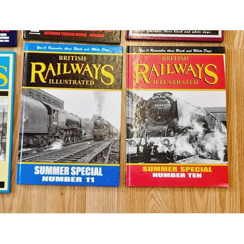 242 - Collection of Railway Related Reference Books (12) to include British Railways Illustrated and Summe... 