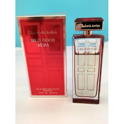 247 - Boxed Elizabeth Arden 'Red Door Aura' 100ml Eau de Toilette (70% Full) plus Elizabeth Arden Cream Bl... 