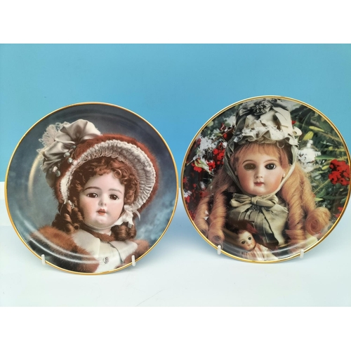 260 - Franklin Mint Hanau Doll Museum 20.5cm Collectors Plates (6).