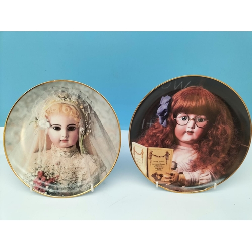 260 - Franklin Mint Hanau Doll Museum 20.5cm Collectors Plates (6).