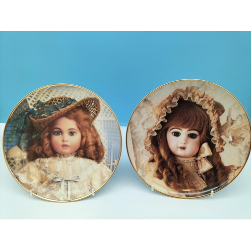 260 - Franklin Mint Hanau Doll Museum 20.5cm Collectors Plates (6).