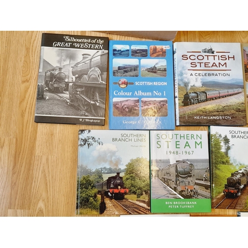 271 - Collection of Railway Related Reference Books (15) to include Southern Railway Gallery, Southern Bra... 