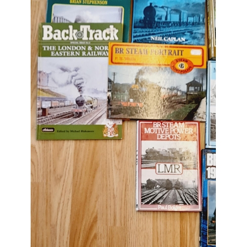 272 - Collection of Railway Related Reference Books (20) to include BR Steam Motive Power Depots (6), Blac... 