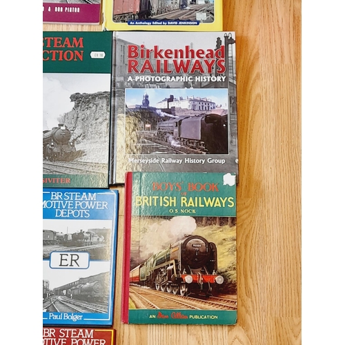 272 - Collection of Railway Related Reference Books (20) to include BR Steam Motive Power Depots (6), Blac... 