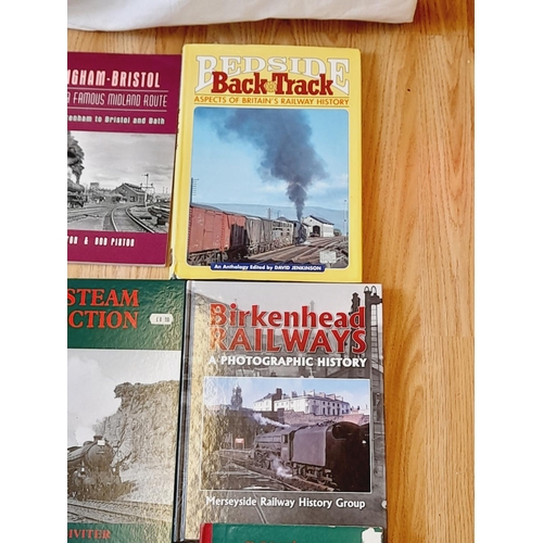 272 - Collection of Railway Related Reference Books (20) to include BR Steam Motive Power Depots (6), Blac... 