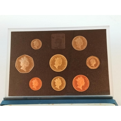 281 - Cased 1995 UK Proof Coin Collection.