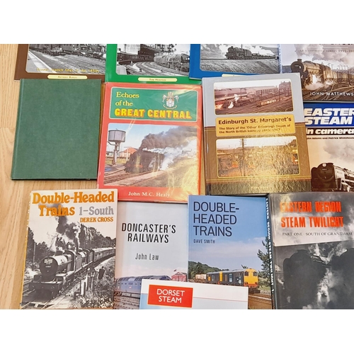 324 - Collection of Railway Related Reference Books (14) to include Echoes of the Big Four, Freight Trains... 