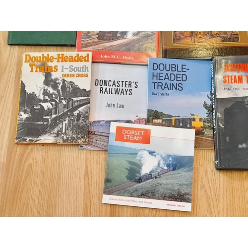 324 - Collection of Railway Related Reference Books (14) to include Echoes of the Big Four, Freight Trains... 