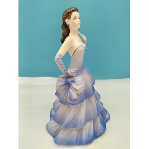 387 - Coalport Ladies of Fashion 21cm Lady Figure 'Adele'.