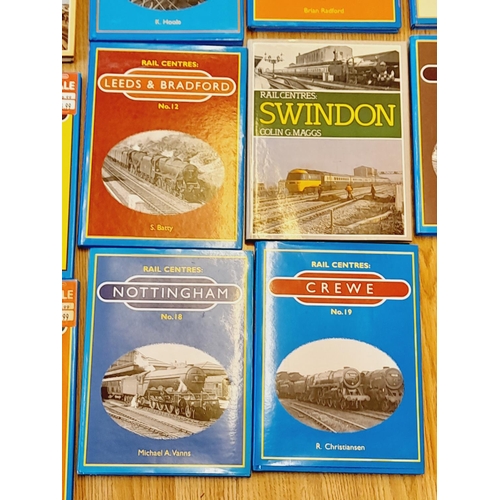 388 - Collection of Railway Related Reference Books to include 19 Volumes of Rail Centres.