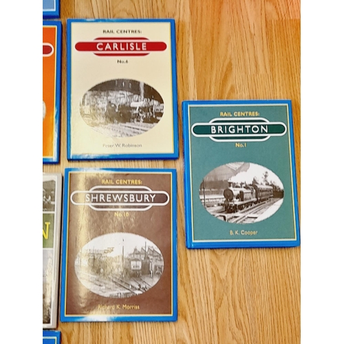 388 - Collection of Railway Related Reference Books to include 19 Volumes of Rail Centres.