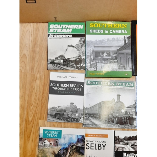 389 - Collection of Railway Related Reference Books to include A Compendium of LNWR Vol 1 & 2, Southern St... 