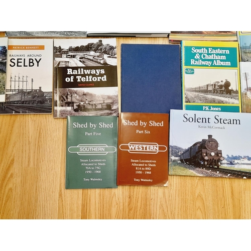 389 - Collection of Railway Related Reference Books to include A Compendium of LNWR Vol 1 & 2, Southern St... 