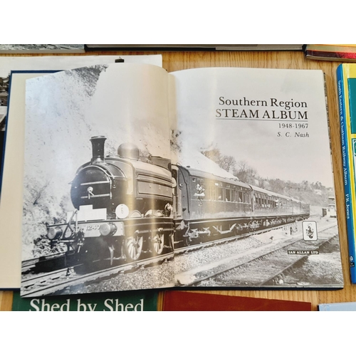 389 - Collection of Railway Related Reference Books to include A Compendium of LNWR Vol 1 & 2, Southern St... 