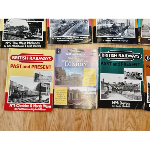 390 - Collection of Railway Related Reference Books (15) to include British Railways Past and Present.