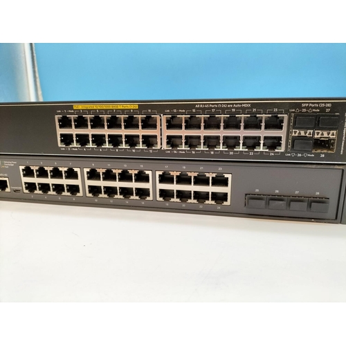 391 - Hewlett Packard Aruba/Procurve PDE 24 Port Switch (25300-24G) plus TP Link (TL-SG3428) Jetstream 24 ... 