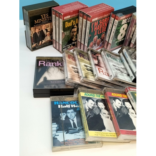 398 - Collection of 'Talking Book' Tapes to include Ian Rankin, BBC Comedy, Dad's Army, etc.