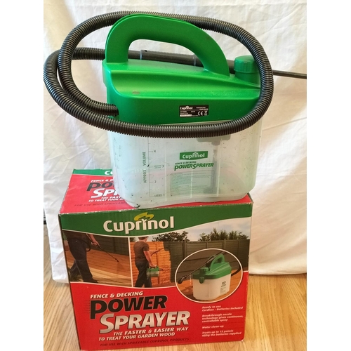 421 - Cuprinol Power Sprayer and Kingfisher Pressure Sprayer. Both Boxed.