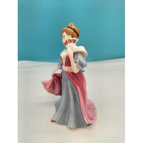 72 - Boxed Royal Doulton Pretty Ladies Petite Figure of the Year 2005 16cm Lady Figure 'Amy' HN 4782 with... 