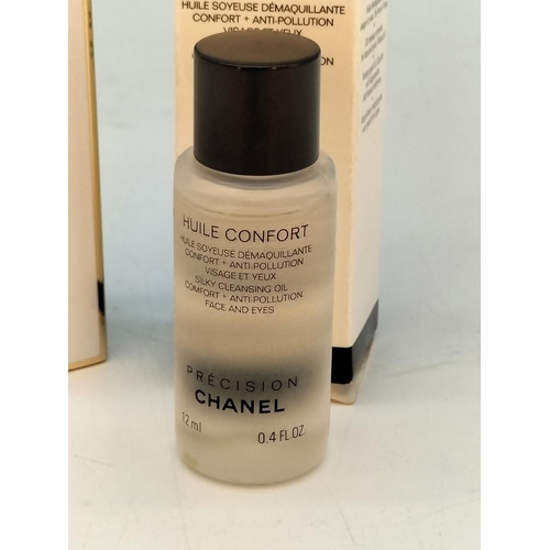 124 - Chanel 'L'Huile' Anti-Pollution 10ml Cleansing Oil (Full) with 20ml Chanel 'Coco Mademoiselle' Atomi... 