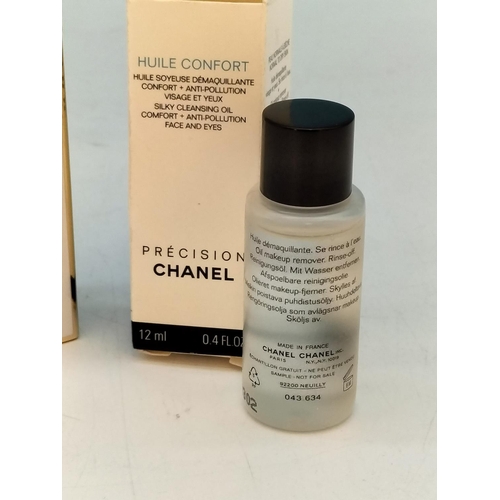 124 - Chanel 'L'Huile' Anti-Pollution 10ml Cleansing Oil (Full) with 20ml Chanel 'Coco Mademoiselle' Atomi... 