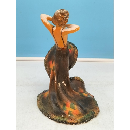 129 - Jessie Van Hallen Wade Cellulose 19cm Lady Figure 'Mimi' with Wade Backstamp and Red Leaping Deer. A... 