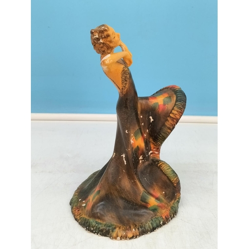 129 - Jessie Van Hallen Wade Cellulose 19cm Lady Figure 'Mimi' with Wade Backstamp and Red Leaping Deer. A... 