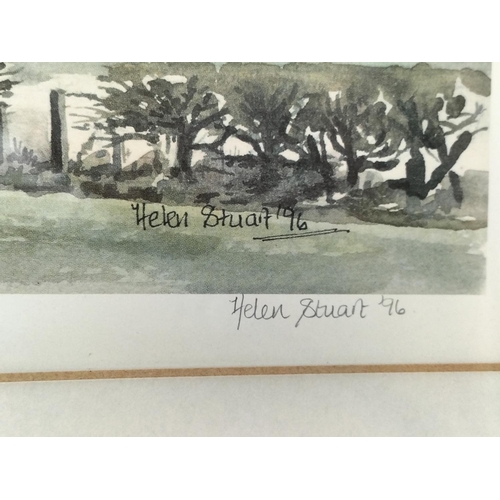 199 - Framed and Mounted Helen Smith Artist Proof Untitled Landscape Print. Signed in Pencil to Lower Righ... 