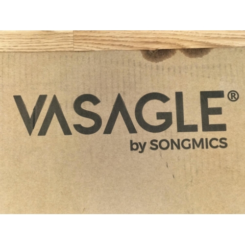 319 - Sealed in Box Vasagle Set of 2 Benches with Durable Metal Frame Model Ktb33X. RRP £64. 50cm High, 10... 