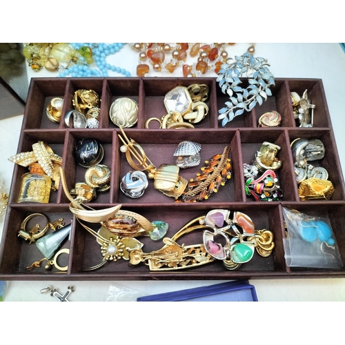 397 - Jewellery Box with Contents.