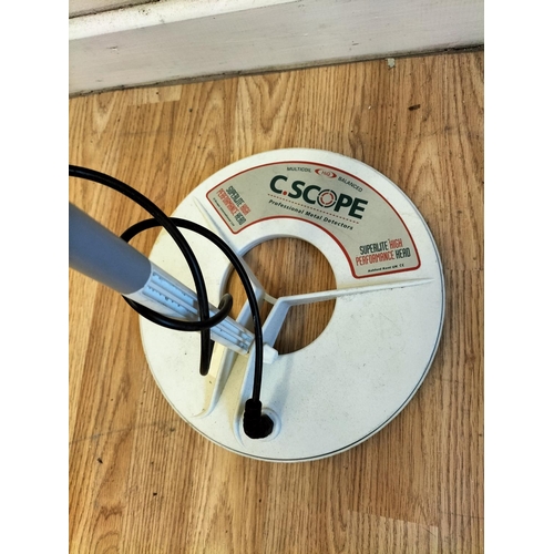 437 - C Scope CS6PI Professional Metal Detector W/O.