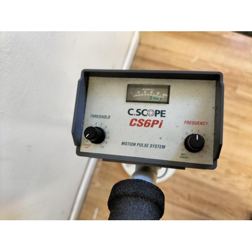 437 - C Scope CS6PI Professional Metal Detector W/O.