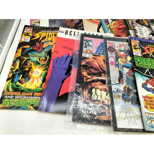 74 - Collection of Approx 35 Marvel Comics. Mostly 80's-90's. Bronze Age Condition Good.