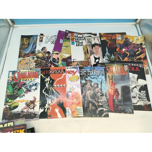 75 - Collection of Approx 90 Comics to include 1st Comics Original Run, Dark Horse Comics, Harris Comics,... 