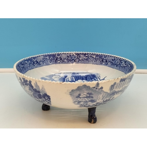 268 - Collection of Blue and White Ware to include a Banyan Tree Pattern 25cm Plate (Unmarked but Probably... 