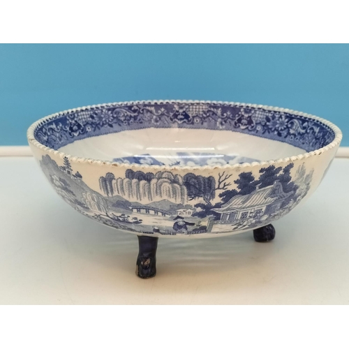 268 - Collection of Blue and White Ware to include a Banyan Tree Pattern 25cm Plate (Unmarked but Probably... 