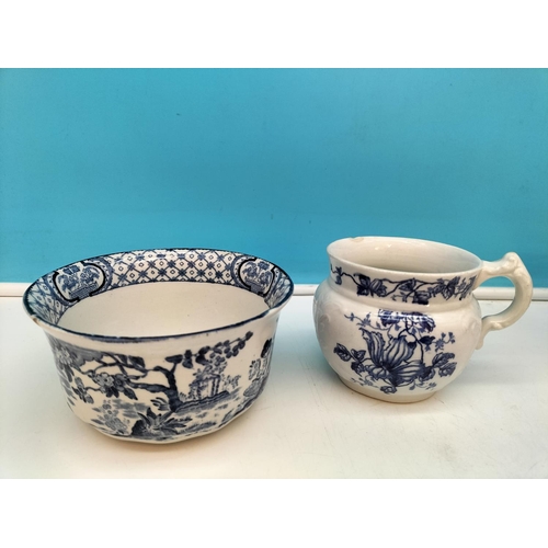 292 - Good Collection of Blue and White Pottery to include Wedgwood, Spode, Meakin, etc.