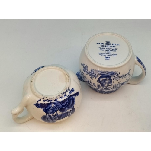 292 - Good Collection of Blue and White Pottery to include Wedgwood, Spode, Meakin, etc.