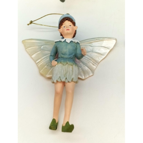 384 - Hanging Fairy Ornaments/Decorations (4). 12.5cm Tall.