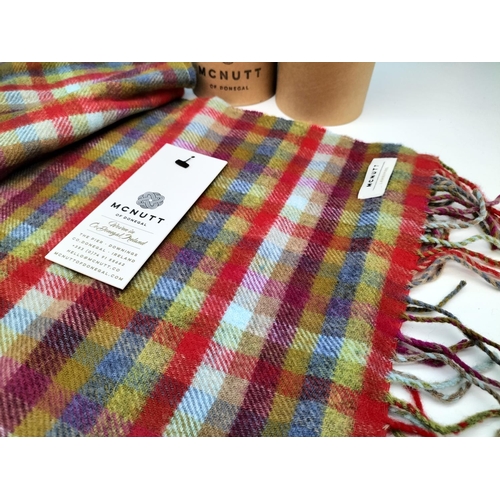 420 - Boxed and New McNutt of Donegal Lambswool Scarf.