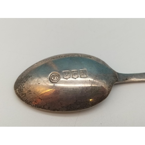 83 - 925 Silver Hallmarked / 900 Souvenir Spoons (5) 45 Grams.