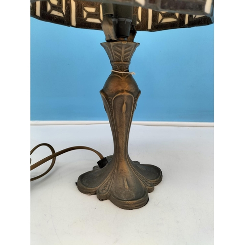 148 - Tiffany Style Lamp W/O. 38cm Tall.