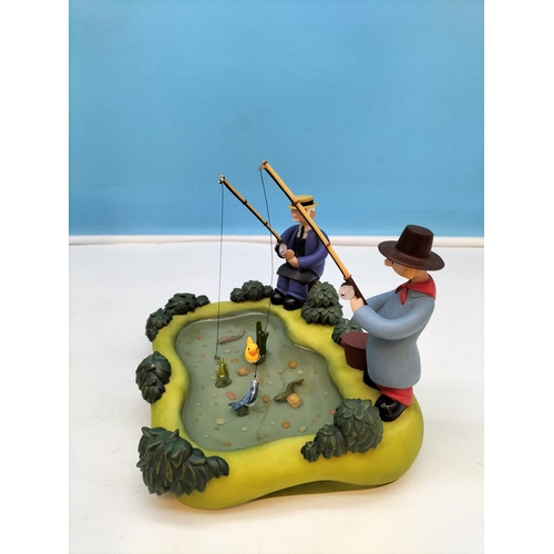 213 - Boxed Robert Harrop Camberwick Green 'Windy Miller & Mr Carraway Fishing in the Sun' CGS02.