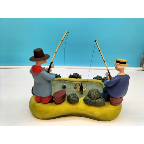 213 - Boxed Robert Harrop Camberwick Green 'Windy Miller & Mr Carraway Fishing in the Sun' CGS02.