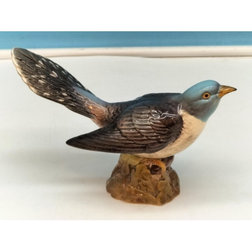 220 - Beswick Figure of a Cuckoo. 12cm High x 19cm.